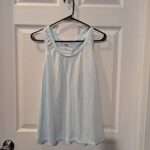 Light Blue Athletic Tank Top